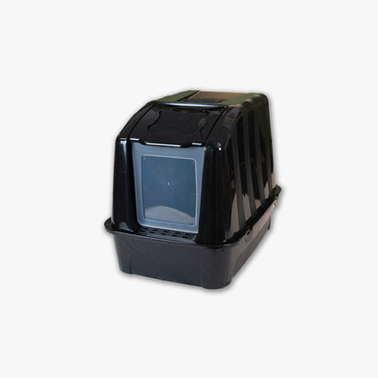 XXL Büyük Boy Kapalı Kedi Tuvaleti, Filtreli ve Kürek Hediyeli, 59x41,5x47,5 cm - VN11097