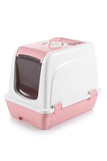 Flex Çekmeceli Kedi Tuvaleti, XXL boy, 47x55x39,5 cm, Kum Küreği Hediyeli