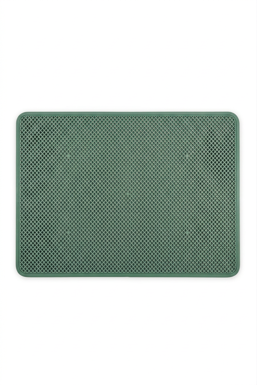 Flex Elekli Kedi Tuvaleti Önü Paspası, 45x62 cm, Orta boy