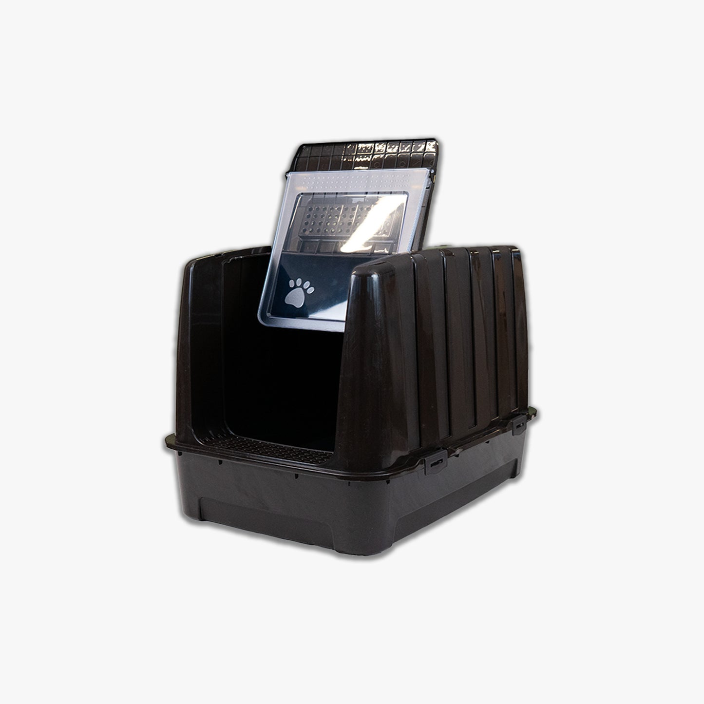 Jumbo Dev Büyük Boy Kapalı Kedi Tuvaleti, Filtreli ve Kürek Hediyeli, 67,5x47x51 cm - VN11095