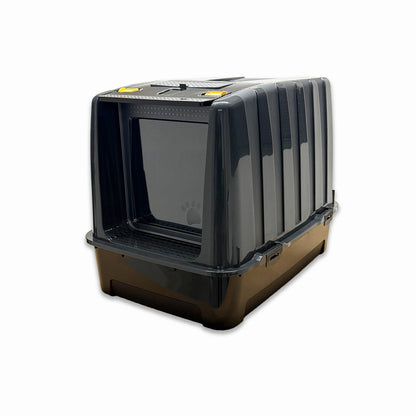 Jumbo Dev Büyük Boy Kapalı Kedi Tuvaleti, Filtreli ve Kürek Hediyeli, 67,5x47x51 cm - VN11095